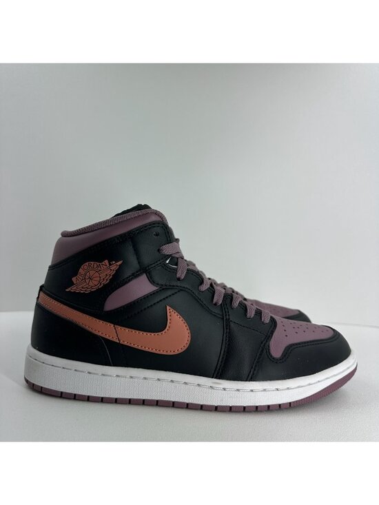 Jordan Other - Nike Air Jordan 1 Mid Top SE FB9911-008 Sneakers Mens US 8.5 Black Sky J Mauve